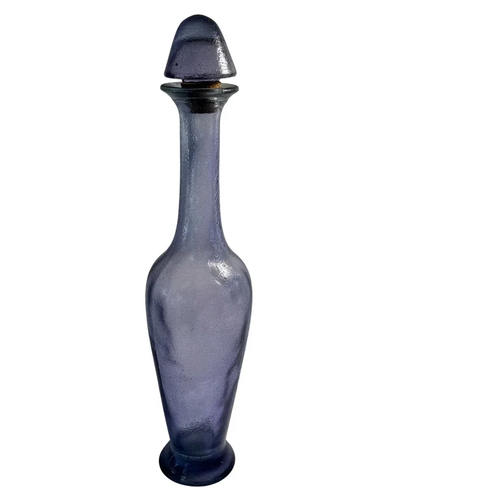 Amethyst Purple‎ Decanter Genie Bottle 19